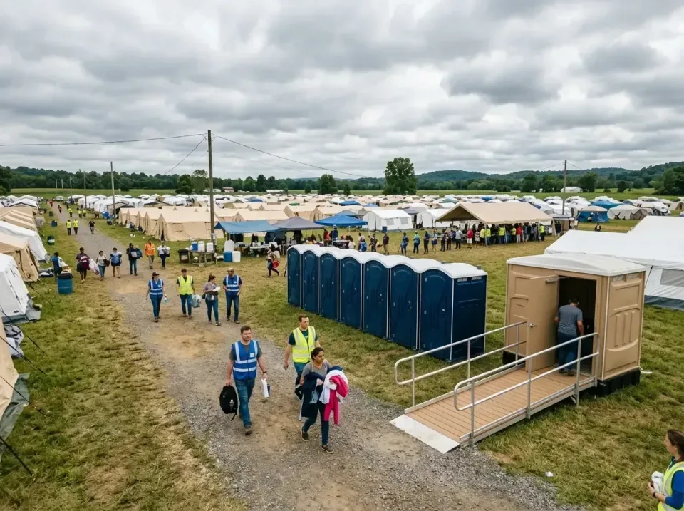 disaster-relief-camp-restrooms-010 — frequently asked questions, Dumpster & Portable Bathrooms Rental in Hoffman Estates, IL